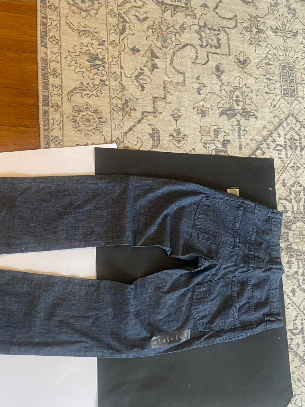 Gap 1969 Size 12 Kids Dark Blue Jeans - Classic Straight Fit